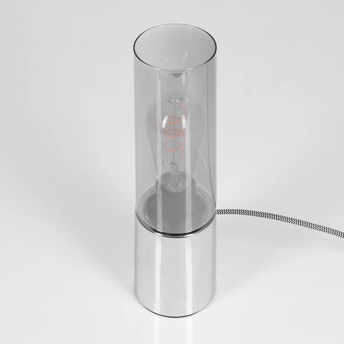 Hofstein Dulcita Tischleuchte Chrom, 1-flammig 10 Hofstein Dulcita Tischleuchte Chrom, 1-flammig – Bild 8