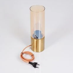 Hofstein Dulcita Tischleuchte Messing, 1-flammig -Günstiges Tischlampen Geschäft dulcita tischleuchte h3455104 4