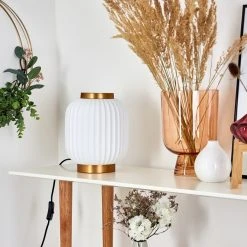 Hofstein Dyce Tischleuchte Messing, 1-flammig -Günstiges Tischlampen Geschäft dyce tischleuchte h3395851 9