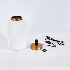 Hofstein Dyce Tischleuchte Messing, 1-flammig 16 Hofstein Dyce Tischleuchte Messing, 1-flammig -Günstiges Tischlampen Geschäft dyce tischleuchte h3395875 4