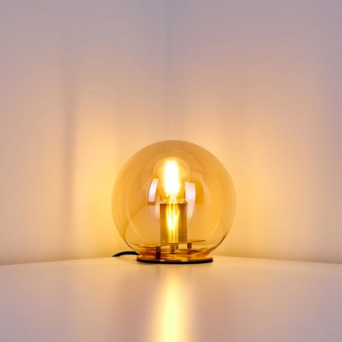 Hofstein Edane Tischleuchte Gold, 1-flammig 15 Hofstein Edane Tischleuchte Gold, 1-flammig – Bild 13