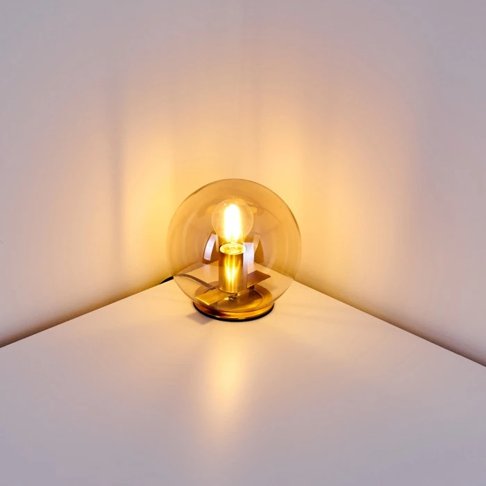 Hofstein Edane Tischleuchte Gold, 1-flammig 5 Hofstein Edane Tischleuchte Gold, 1-flammig – Bild 3