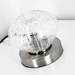 Hofstein Edane Tischleuchte LED Nickel-Matt, 1-flammig -Günstiges Tischlampen Geschäft edane tischleuchte h3362433 10