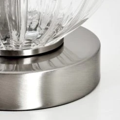 Hofstein Edane Tischleuchte LED Nickel-Matt, 1-flammig -Günstiges Tischlampen Geschäft edane tischleuchte h3362433 16