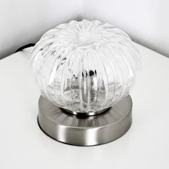 Hofstein Edane Tischleuchte LED Nickel-Matt, 1-flammig -Günstiges Tischlampen Geschäft edane tischleuchte h3362433 6