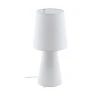 Eglo Leuchten Eglo CARPARA Tischleuchte Weiß, 2-flammig -Günstiges Tischlampen Geschäft eglo carpara tischleuchte 97131 0