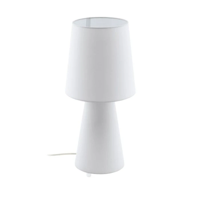 Eglo Leuchten Eglo CARPARA Tischleuchte Weiß, 2-flammig 3 Eglo Leuchten Eglo CARPARA Tischleuchte Weiß, 2-flammig