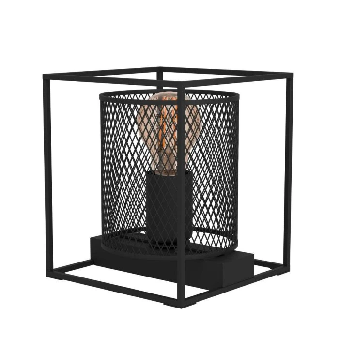 Eglo Leuchten Eglo CATTERICK Tischleuchte Schwarz, 1-flammig 4 Eglo Leuchten Eglo CATTERICK Tischleuchte Schwarz, 1-flammig – Bild 2