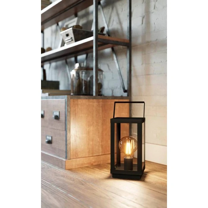 Eglo Leuchten BRADFORD Tischleuchte Schwarz, 1-flammig 3 Eglo Leuchten BRADFORD Tischleuchte Schwarz, 1-flammig