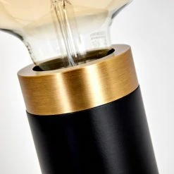 Hofstein Eichokori Tischleuchte Schwarz, Kupferfarben, 1-flammig -Günstiges Tischlampen Geschäft eichokori tischleuchte h3361436 6