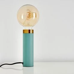 Hofstein Eichokori Tischleuchte Kupferfarben, Türkis, 1-flammig 24 Hofstein Eichokori Tischleuchte Kupferfarben, Türkis, 1-flammig -Günstiges Tischlampen Geschäft eichokori tischleuchte h3361450 10