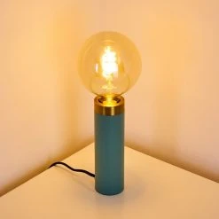 Hofstein Eichokori Tischleuchte Kupferfarben, Türkis, 1-flammig 19 Hofstein Eichokori Tischleuchte Kupferfarben, Türkis, 1-flammig -Günstiges Tischlampen Geschäft eichokori tischleuchte h3361450 5