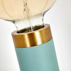 Hofstein Eichokori Tischleuchte Kupferfarben, Türkis, 1-flammig 20 Hofstein Eichokori Tischleuchte Kupferfarben, Türkis, 1-flammig -Günstiges Tischlampen Geschäft eichokori tischleuchte h3361450 6