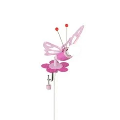 Elobra Kinderleuchten Elobra FALTER Klemmspot Pink, 1-flammig