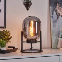 Hofstein Elvange Tischleuchte Schwarz, 1-flammig 26 Hofstein Elvange Tischleuchte Schwarz, 1-flammig -Günstiges Tischlampen Geschäft elvange tischleuchte h3595596 10