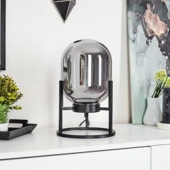 Hofstein Elvange Tischleuchte Schwarz, 1-flammig 29 Hofstein Elvange Tischleuchte Schwarz, 1-flammig -Günstiges Tischlampen Geschäft elvange tischleuchte h3595596 13