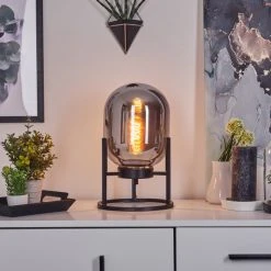 Hofstein Elvange Tischleuchte Schwarz, 1-flammig 22 Hofstein Elvange Tischleuchte Schwarz, 1-flammig -Günstiges Tischlampen Geschäft elvange tischleuchte h3595596 6