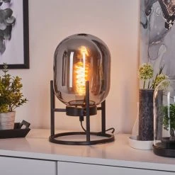 Hofstein Elvange Tischleuchte Schwarz, 1-flammig 24 Hofstein Elvange Tischleuchte Schwarz, 1-flammig -Günstiges Tischlampen Geschäft elvange tischleuchte h3595596 8