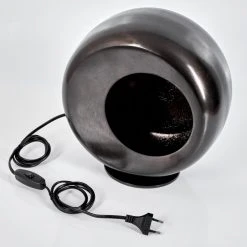 Hofstein Escoureda Tischleuchte Nickel-Matt, Schwarz, 1-flammig -Günstiges Tischlampen Geschäft escoureda tischleuchte h3597392 4