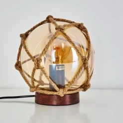 Hofstein Eslov Tischleuchte Rostfarben, Braun, 1-flammig -Günstiges Tischlampen Geschäft eslov tischleuchte h3338988 do1 15