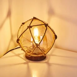 Hofstein Eslov Tischleuchte Rostfarben, Braun, 1-flammig -Günstiges Tischlampen Geschäft eslov tischleuchte h3338988 do1 3