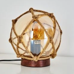 Hofstein Eslov Tischleuchte Rostfarben, Braun, 1-flammig -Günstiges Tischlampen Geschäft eslov tischleuchte h3338988 do1 4