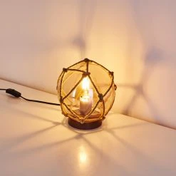 Hofstein Eslov Tischleuchte Rostfarben, Braun, 1-flammig -Günstiges Tischlampen Geschäft eslov tischleuchte h3338988 do1 6