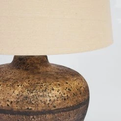 Hofstein Exchange Tischleuchte Braun, Weiß, 1-flammig -Günstiges Tischlampen Geschäft exchange tischleuchte h3397138 5