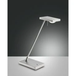 Fabas Luce Como Tischleuchte LED Chrom, Aluminium, 1-flammig