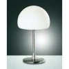 Fabas Luce Gaia Tischleuchte LED Nickel-Matt, 1-flammig -Günstiges Tischlampen Geschäft fabas luce gaia tischleuchte 3569 30 178 0