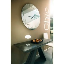 Fabas Luce Jap Tischleuchte LED Nickel-Matt, 1-flammig -Günstiges Tischlampen Geschäft fabas luce jap tischleuchte 3339 30 178 2