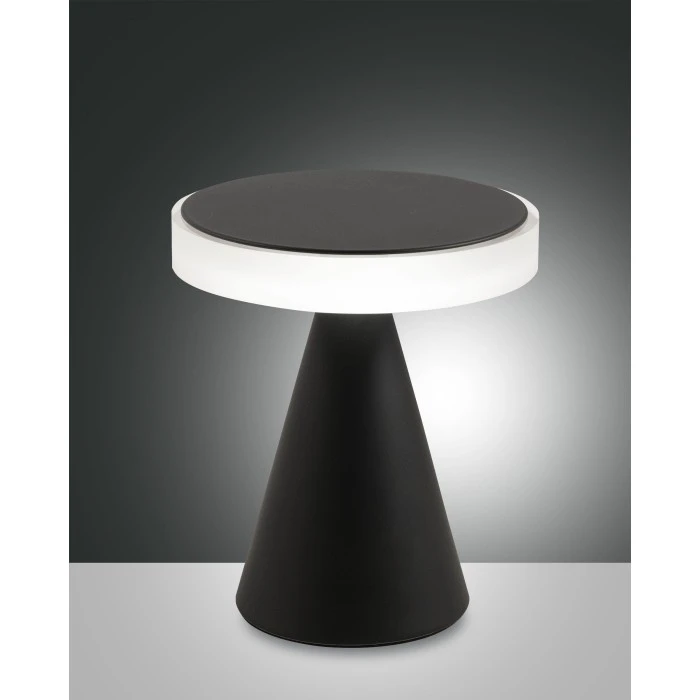Fabas Luce Neutra Tischleuchte LED Schwarz, 1-flammig 3 Fabas Luce Neutra Tischleuchte LED Schwarz, 1-flammig