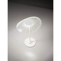 Fabas Luce Vela Tischleuchte LED Weiß, 1-flammig