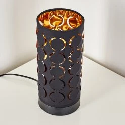 Hofstein Faborg Tischleuchte Schwarz, 1-flammig -Günstiges Tischlampen Geschäft faborg tischleuchte h3262344 do1 10