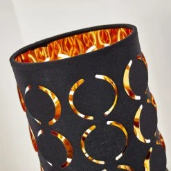 Hofstein Faborg Tischleuchte Schwarz, 1-flammig -Günstiges Tischlampen Geschäft faborg tischleuchte h3262344 do1 12