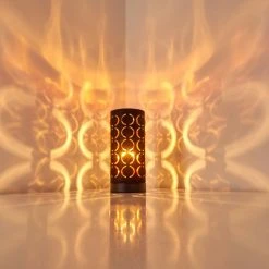 Hofstein Faborg Tischleuchte Schwarz, 1-flammig -Günstiges Tischlampen Geschäft faborg tischleuchte h3262344 do1 2