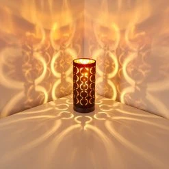 Hofstein Faborg Tischleuchte Schwarz, 1-flammig -Günstiges Tischlampen Geschäft faborg tischleuchte h3262344 do1 8