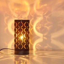 Hofstein Faborg Tischleuchte Schwarz, 1-flammig -Günstiges Tischlampen Geschäft faborg tischleuchte h3262344 do1 9