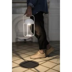 Faro Barcelona Jellyfish Tischleuchte LED Weiß, 1-flammig -Günstiges Tischlampen Geschäft faro barcelona jellyfish tischleuchte 24524 2