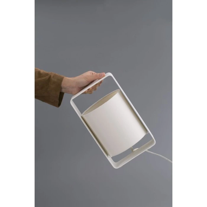 Faro Barcelona Lula Tischleuchte Weiß, 1-flammig 4 Faro Barcelona Lula Tischleuchte Weiß, 1-flammig – Bild 2