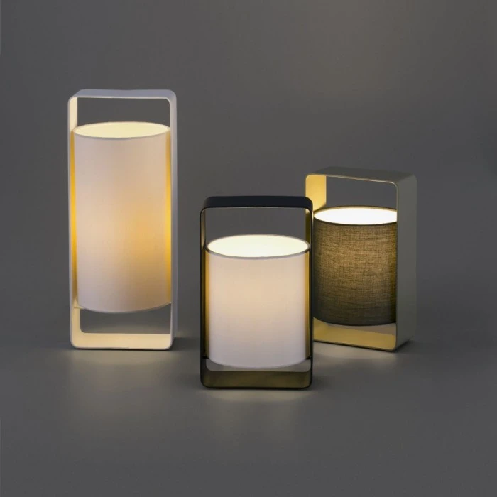 Faro Barcelona Lula Tischleuchte Weiß, 1-flammig 5 Faro Barcelona Lula Tischleuchte Weiß, 1-flammig – Bild 3