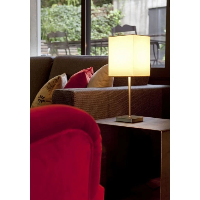 Faro Barcelona Thana Tischleuchte Nickel-Matt, 1-flammig 3 Faro Barcelona Thana Tischleuchte Nickel-Matt, 1-flammig