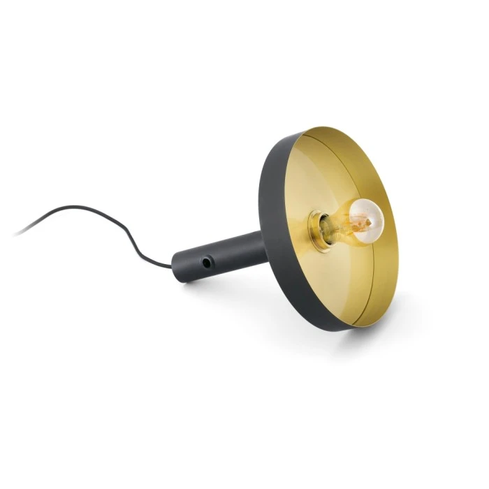 Faro Barcelona Whizz Tischleuchte Schwarz, Gold, 1-flammig 3 Faro Barcelona Whizz Tischleuchte Schwarz, Gold, 1-flammig