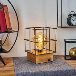 Hofstein Fevaag Tischleuchte Naturfarben, 1-flammig -Günstiges Tischlampen Geschäft fevaag tischleuchte h3442616 10