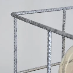 Hofstein Fevaag Tischleuchte Nickel-Matt, 1-flammig -Günstiges Tischlampen Geschäft fevaag tischleuchte h3535202 2