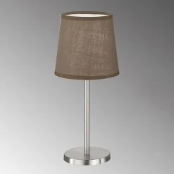 FHL easy Eve Tischleuchte Nickel-Matt, 1-flammig