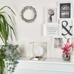 Hofstein Finnseter Tischleuchte Champagner, 1-flammig -Günstiges Tischlampen Geschäft finnseter tischleuchte h3548639 1