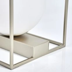 Hofstein Finnseter Tischleuchte Champagner, 1-flammig -Günstiges Tischlampen Geschäft finnseter tischleuchte h3548639 13