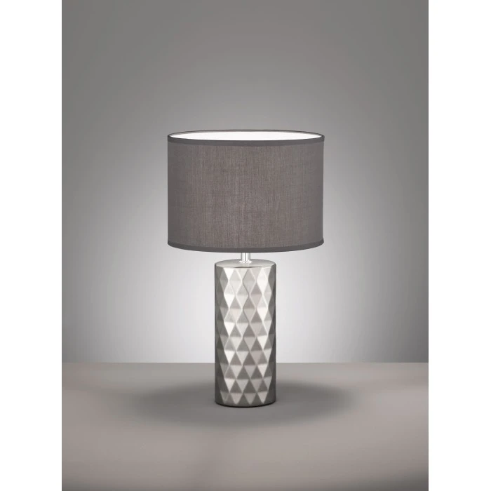 Honsel Leuchten Fischer & Honsel Abo Tischleuchte Silber, 1-flammig 3 Honsel Leuchten Fischer & Honsel Abo Tischleuchte Silber, 1-flammig