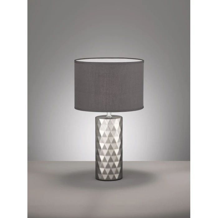 Honsel Leuchten Fischer & Honsel Abo Tischleuchte Silber, 1-flammig 5 Honsel Leuchten Fischer & Honsel Abo Tischleuchte Silber, 1-flammig – Bild 3